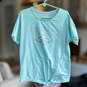 Girls athletic shirt size 6/6X Umbro